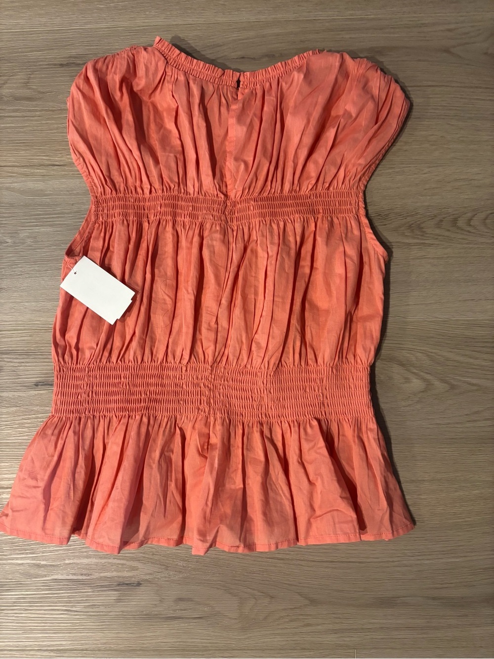 Joe’s Jeans Top Sleeveless Pink Cotton Tank MSRP $98 - Picture 3 of 4